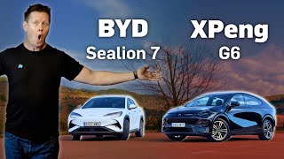 BYD Sealion 7  🆚  XPeng G6 | MEJOR SUV ELÉCTRICO - Cara a Cara - Prueba