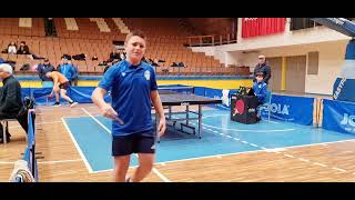 Etien Qoshja Vs Ilia Koto Albanian Table Tennis National Championship, U21