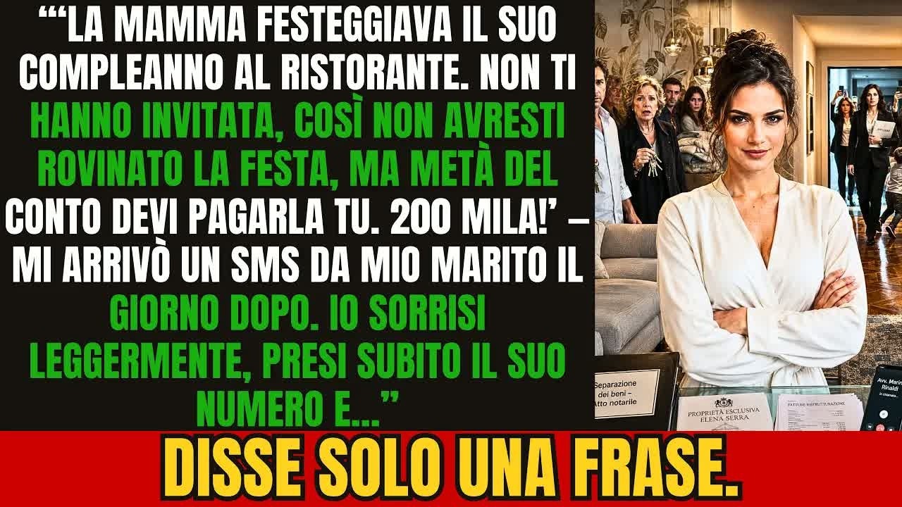 “C’è spazio per tutti, non fare la vara” — sono state le parole di mio marito mentre lanciava le chiavi del mio appartamento a sua madre, davanti a tutta la sua famiglia appena entrata in casa...
