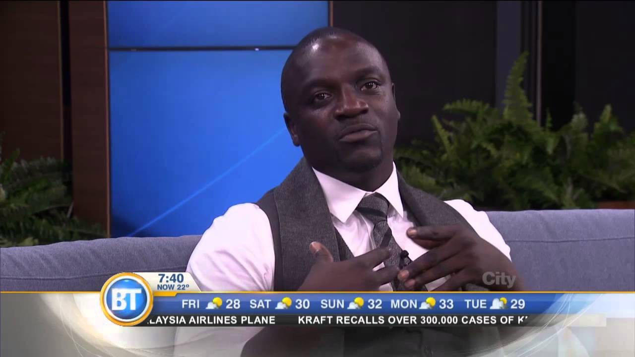 Akon talks about his success, work, concert in Toronto