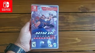 Ninja Gaiden Ragebound, Unboxing : Nintendo Switch 