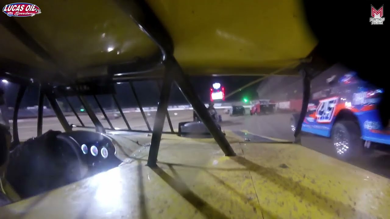 #58 Chad Reid - USRA B-Mod - 9-20-2024 Lucas Oil Speedway - In Car Camera