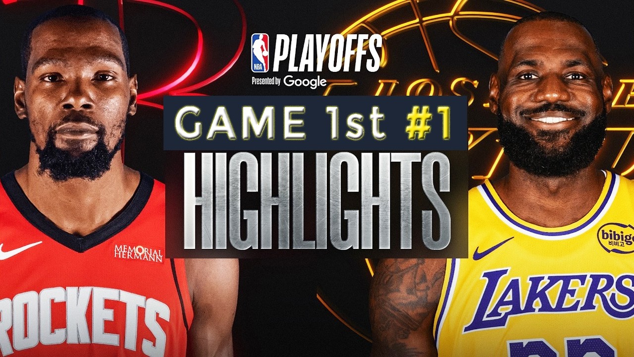 Los Angeles Lakers vs Houston Rockets Highlights - Game 1st #1 - May 1 ...
