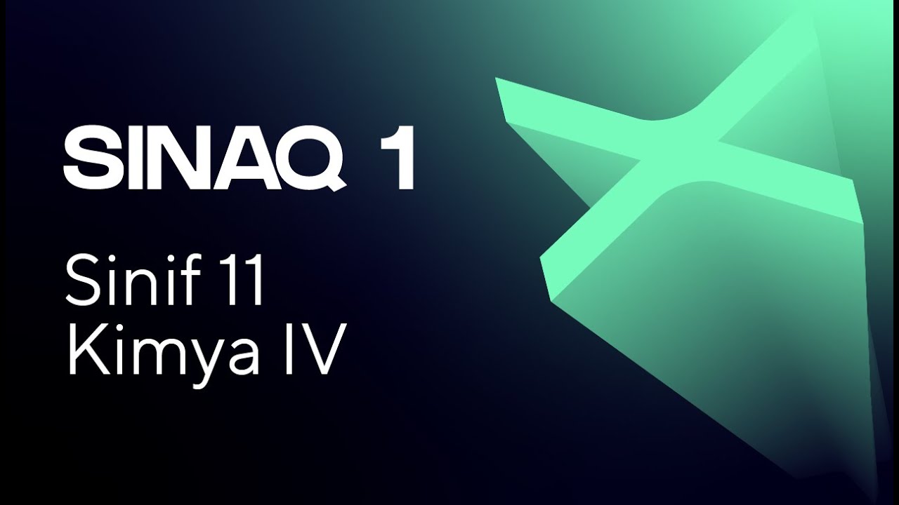 Kimya IV 11-ci sinif   Güvən Sınaq 1 Qrup fənləri üzrə