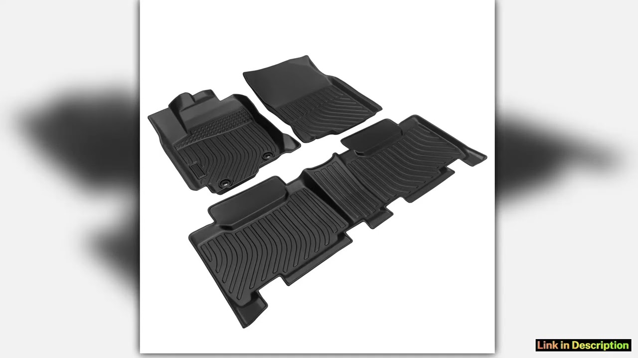Car Floor Mats for 20132018 Toyota RAV4 AllWeather TPE Rubber Floor Mats Upgrade Edition
