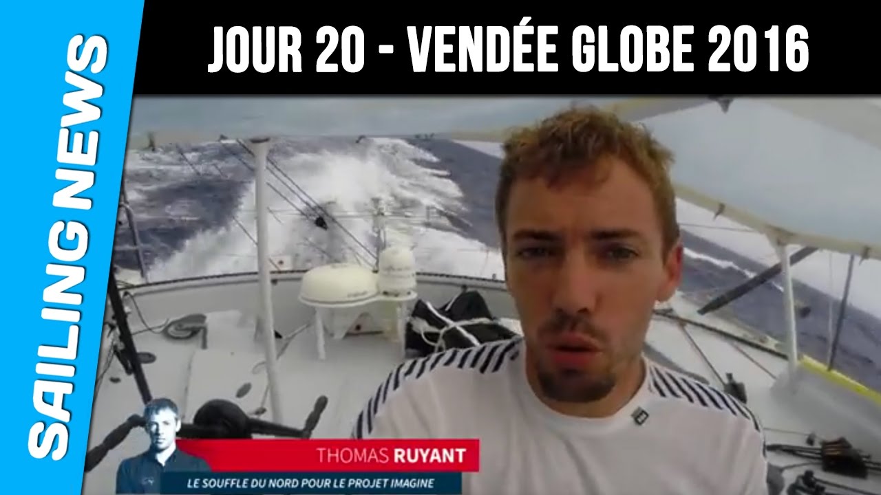 20ème journée de mer - Vendée Globe 2016