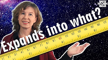 What does the universe expand into? Do we expand with it?