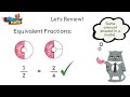 Quiz sobre Fracciones Equivalentes