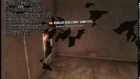 The MetaGame - Batman: Arkham Asylum Riddler Challenge 100% (Part 12 Medical Facility)