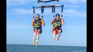 Lisa Ann Goes Parasailing ...