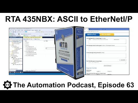 Demo: RTA 435NBX: ASCII To EtherNet/IP Gateway