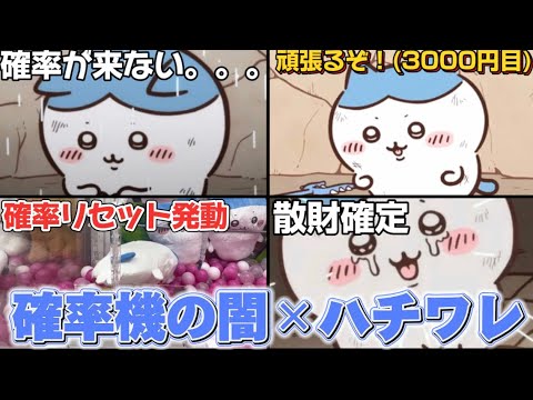 【ちいかわ×確率機の闇】クレーンゲームで大事件起きてブチギレてしまった。。。【ちいかわアニメ】【UFOキャッチャー】【ぬいぐるみの取り方】【ハチワレ】【切り抜き】【アレンジ】