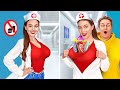 HOW TO SNEAK FOOD INTO HOSPITAL || Coolest Food Sneaking Ideas and Funny Situations by 123 GO! FOOD