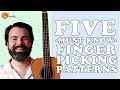 5 MUST KNOW Fingerpicking Patterns for all Baritone Ukulele Players