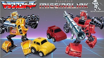 Transformers Missing Link C-03 BUMBLEBEE & C-04 CLIFFJUMPER Review! Bert the Stormtrooper Reviews!