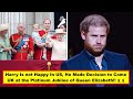 Harry Is not Happy In US, He Made Decision to Come UK at the Platinum Jubilee of Queen Elizabeth II