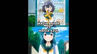 Magia Baiser vs Magia Azul - Gushing over Magical Girls manga (Mahou Shoujo ni Akogarete)