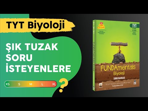 Şık Tuzak Soru İsteyenler için Fundamentals TYT Biyoloji Soru Bankasını İnceledim - 2021