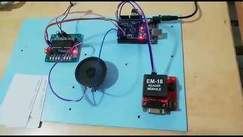 Smart bustop #Bus detection using rfid