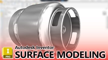 Getting STARTED with SURFACE Modeling in Autodesk Inventor