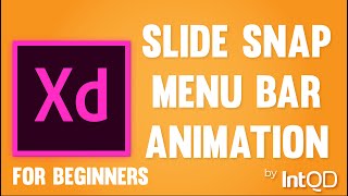 Slide Snap Menu Bar Animation Tutorial screenshot 5