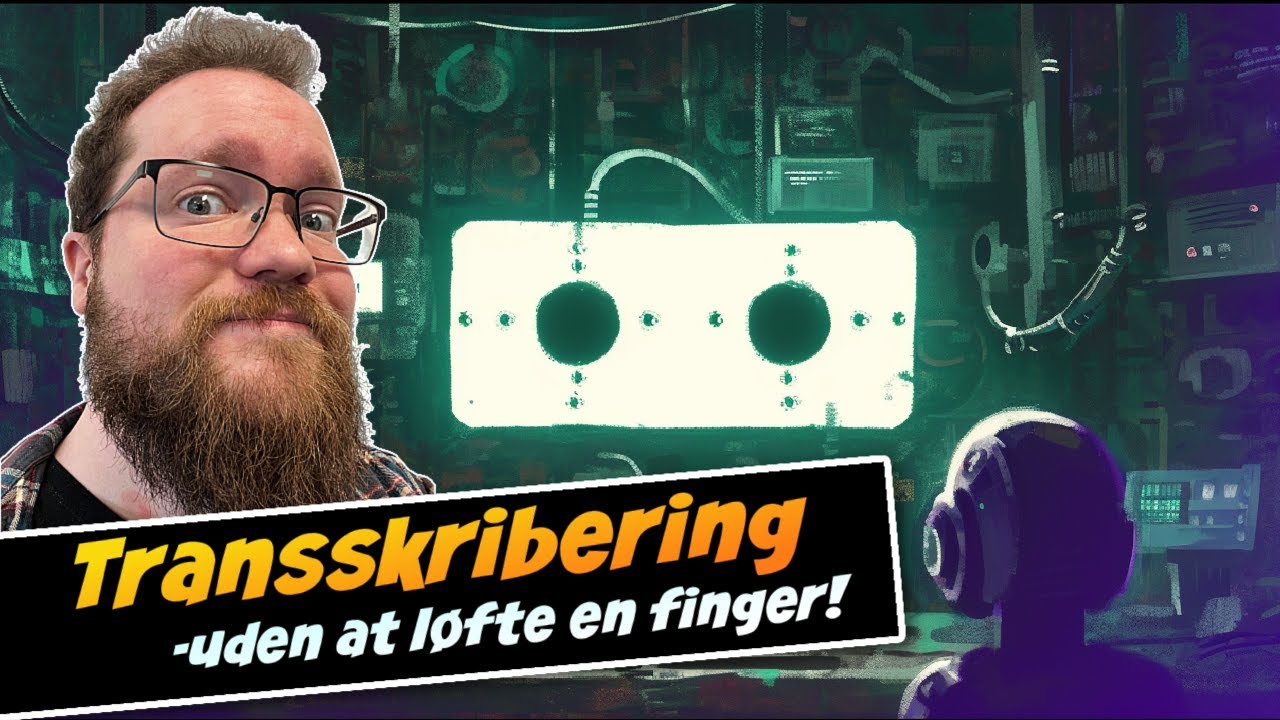 Transskribering med AI - Sådan bruger du Zetlands GoodTape