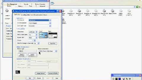 Zebra   ZXP Series 8 getting started - General Tab 3