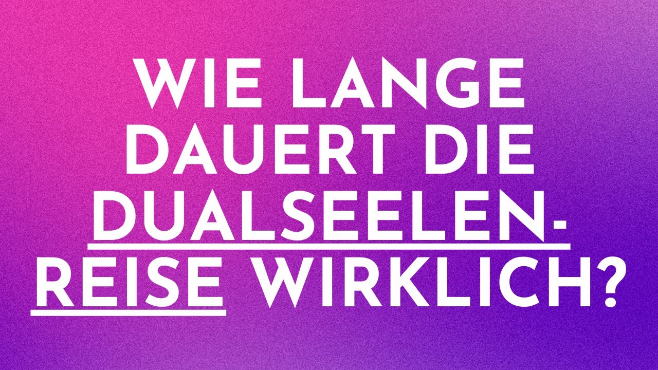 Das ist der schnellste Weg in deine Harmonische Dualseelen-Einheit!