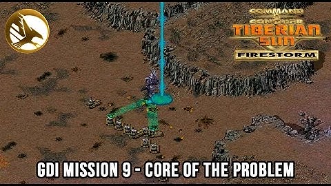 C&C Tiberian Sun: Firestorm - GDI Final Mission 9 - Core of the Problem [Hard] 1080p