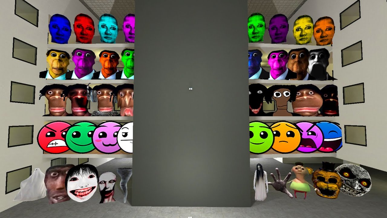 Семья Селен, Обунга Некстботс, Джуандале Прингл, Лоботомия Дэш, Никос Некстботс в Garry's Mod