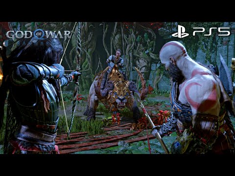 Heimdall Boss Fight FISTS ONLY (pt.1) #godofwarragnarok #gow #kratos #