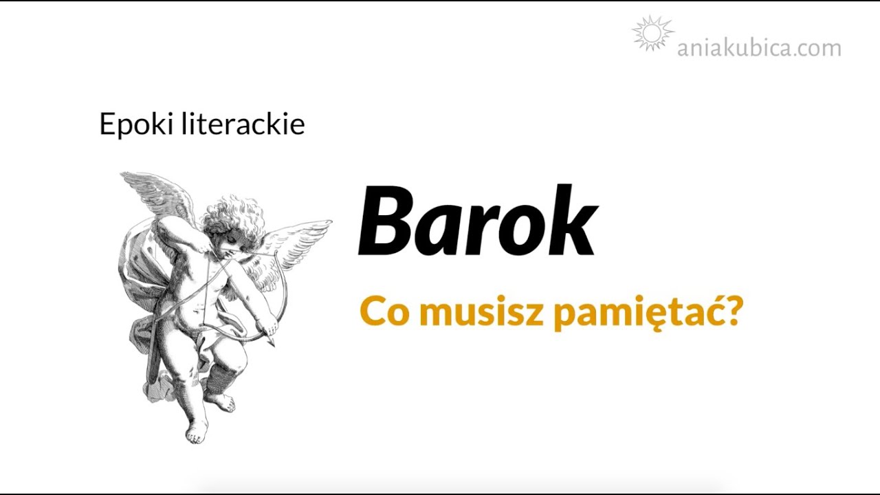Sprawdzian Z Polskiego Klasa 2 Technikum Barok Barok (powtórzenie) - YouTube