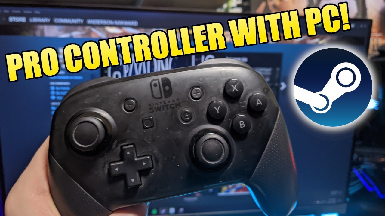 How to use a Nintendo Pro Controller with your PC! | SCG - YouTube