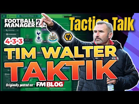 Tim Walter | Tactics Talk | Football Manager 2023