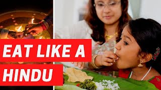 Details How to eat like a Hindu | Brahmaj | #youtubeindia Guide