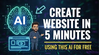 Create a Portfolio Website in 5 Minutes with  AI | No Coding Needed