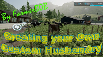 How to make your own Custom Cow Pen/Animal pen or make your own mod with it!