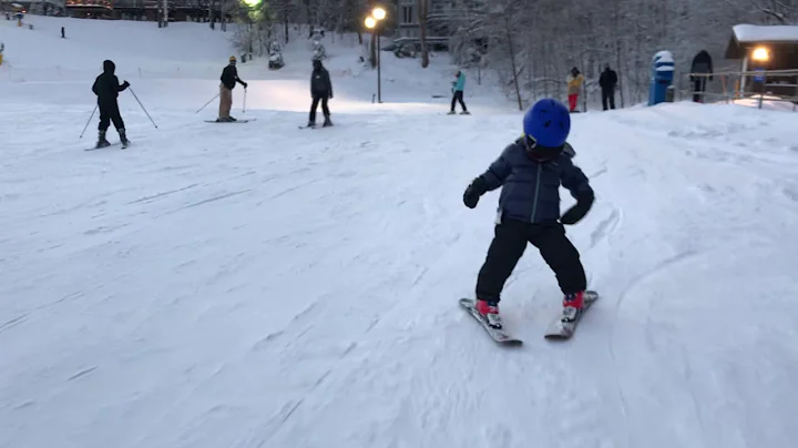 Louies first solo run