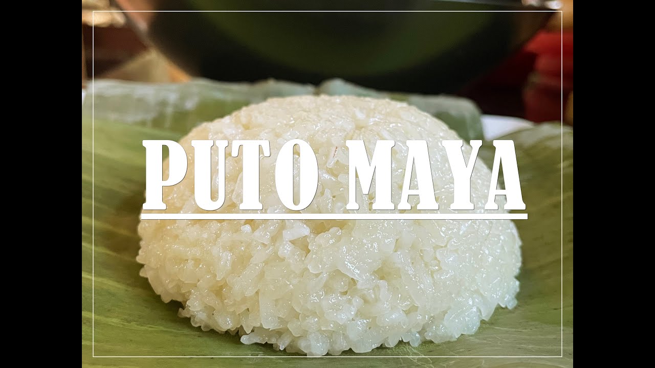 HOW TO MAKE PUTO MAYA / PUTO MAYA RECIPE (STEAMED SWEET RICE WITH
