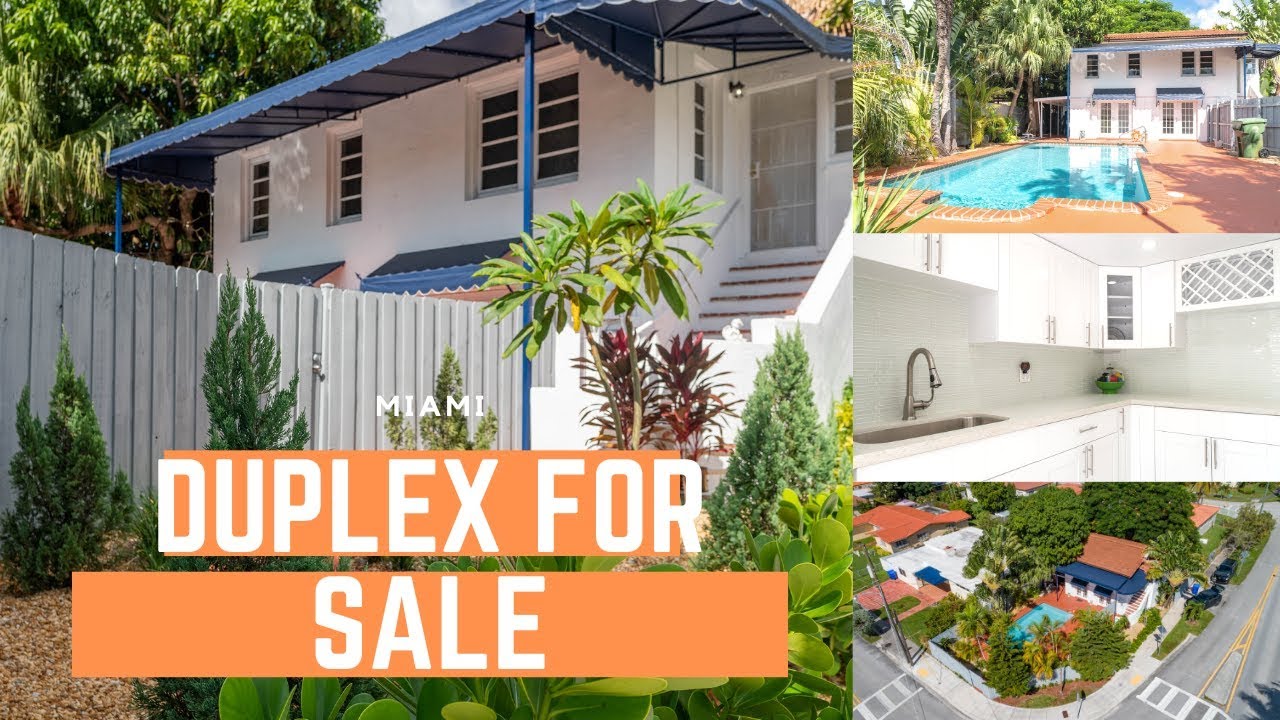 Duplex FOR SALE in MIAMI (Passive Real Estate investing) YouTube