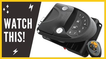 RV Lock Keyless Entry Review (3 EASY STEP INSTALL!)