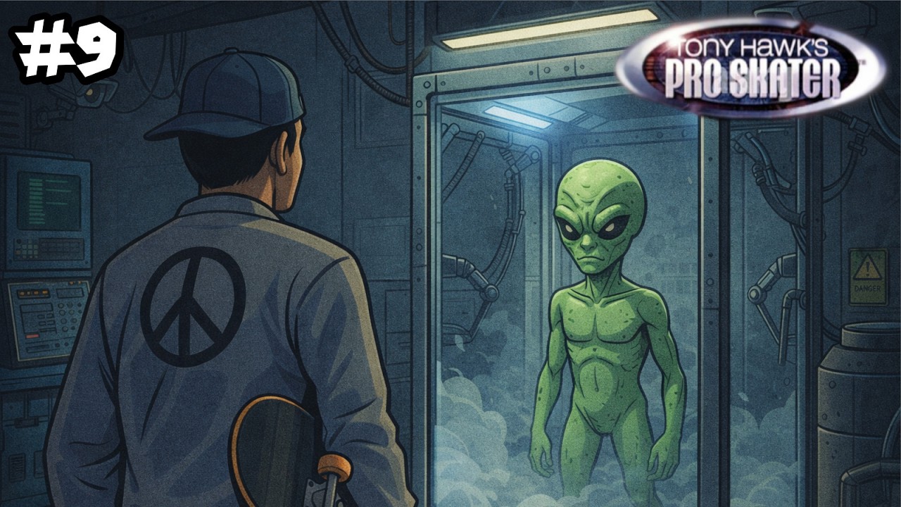 Tony Hawk’s Pro Skater 64 - O campeonato final esconde um alien 👽 [Roswell New Mexico]