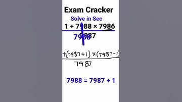 Fast Calculation Tricks     #MathTricks #Simplification #SSC_CGL #RRB_NTPC #shorts