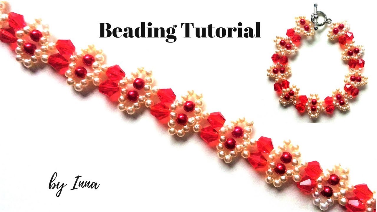 How to make elegant pearls bracelet. Diy beaded bracelet - YouTube