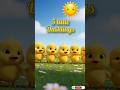 Five Little Ducklings 🦆 | Cute Kids Rhyme | 3D Animated Nursery Rhymes #kidsvideos #duckling #ai