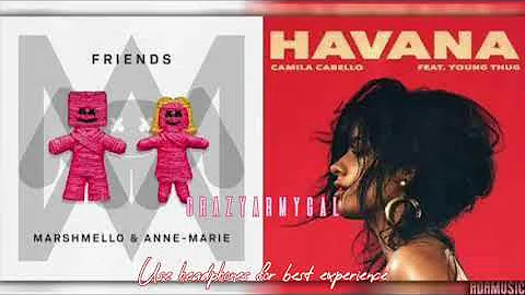 Havana X Friends Crazy Mashup (Mi Gna, IDGAF, Mi Gente n much more!) Vocal Cover.