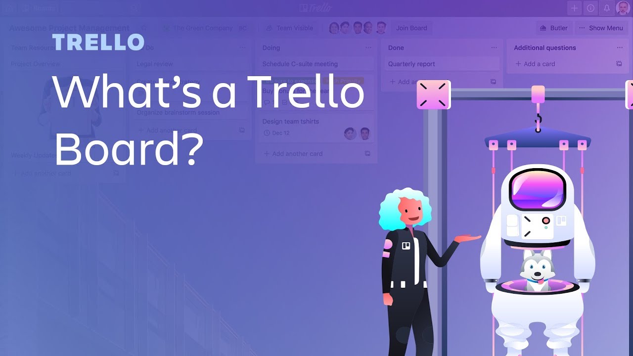 YOO! I'm on the Offical Trello!