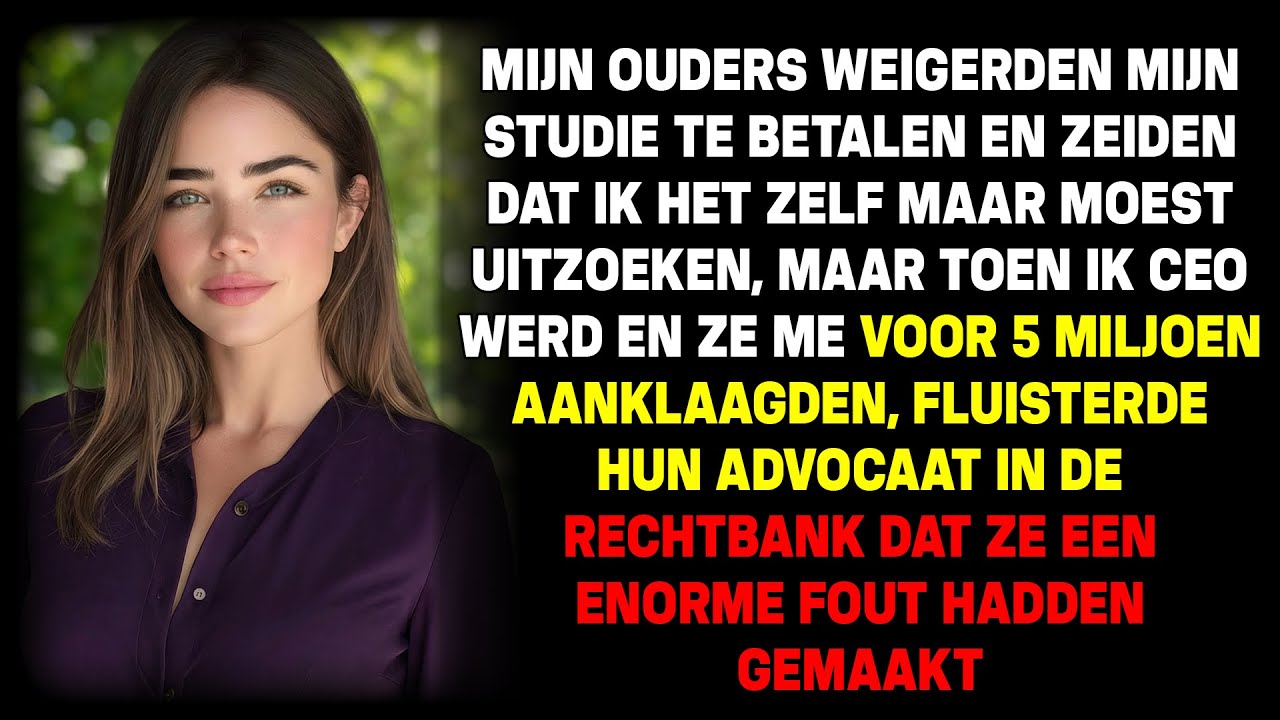 Mijn ouders betaalden mijn studie niet: ik zou ‘nooit diploma nodig hebben’—nu willen ze $5 mln.