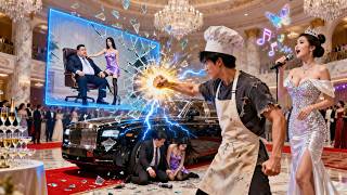 Betrayed by his superstar wife and mocked by all, the chef reveals his war god identity!#drama screenshot 4