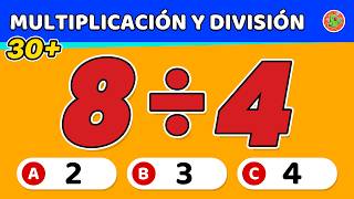 ➗ ¡30 Divisiones Rápidas! Quiz de Matemáticas - Domina las Tablas de Dividir (Primaria 3º-4º) screenshot 3